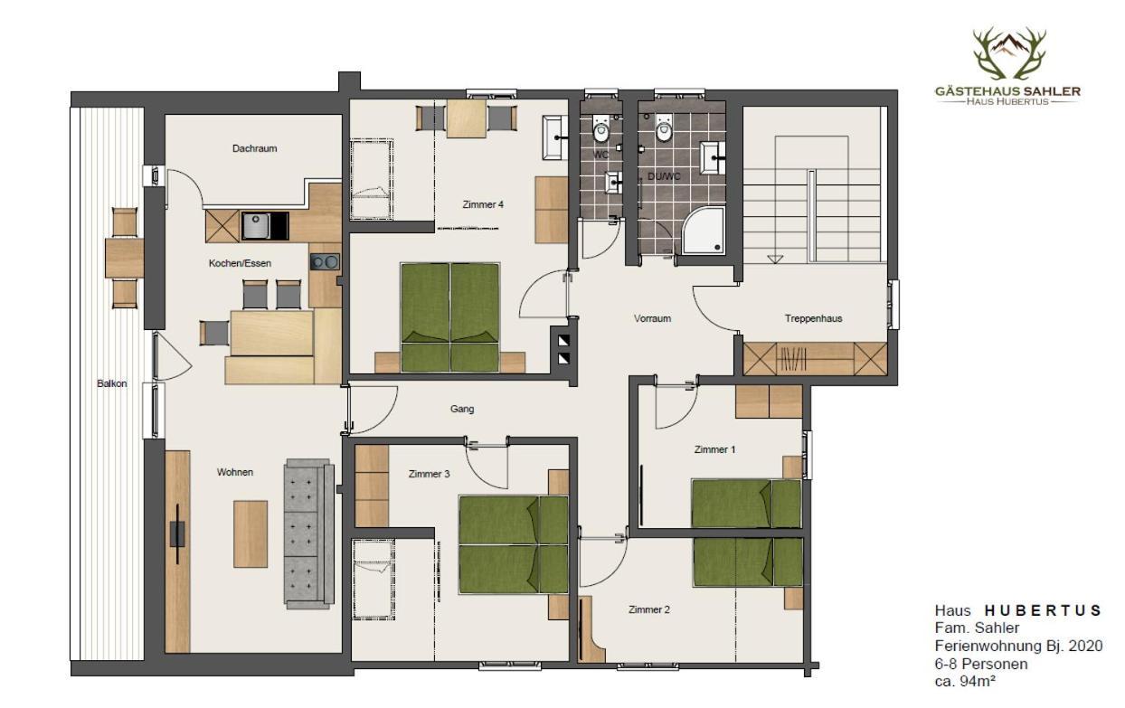 Haus Hubertus - Gaestehaus Sahler Partenen Kültér fotó